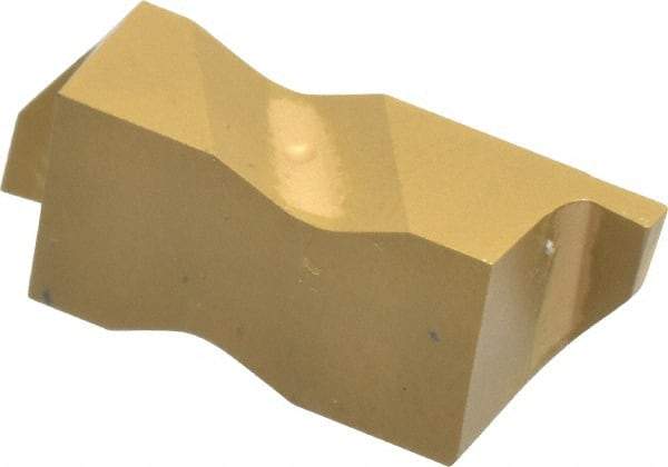 Kennametal - 3047NG Grade KC850, 1.19mm Cutting Width Carbide Grooving Insert - 1.91mm Max Depth of Cut, Right Hand, 0.19mm Corner Radius, TiC/TiCN/TiN Finish - USA Tool & Supply