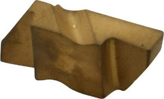 Kennametal - 4189NG Grade KC850, 4.8mm Cutting Width Carbide Grooving Insert - 6.35mm Max Depth of Cut, Right Hand, 0.57mm Corner Radius, TiC/TiCN/TiN Finish - USA Tool & Supply