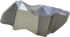 Kennametal - 3062NR K Grade KC5025, 3.18mm Cutting Width Carbide Grooving Insert - 3.81mm Max Depth of Cut, Right Hand, 1.59mm Corner Radius, TiAlN Finish - USA Tool & Supply
