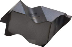 Kennametal - 2031NG K Grade KC5025, 0.79mm Cutting Width Carbide Grooving Insert - 1.27mm Max Depth of Cut, Right Hand, 0.09mm Corner Radius, TiAlN Finish - USA Tool & Supply