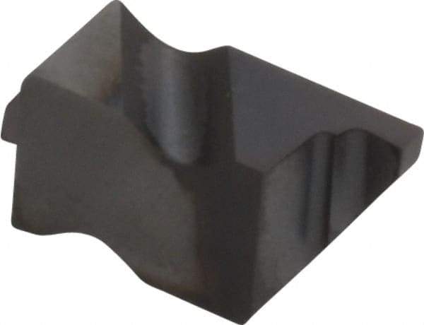 Kennametal - 2041NG K Grade KC5025, 1.04mm Cutting Width Carbide Grooving Insert - 1.27mm Max Depth of Cut, Right Hand, 0.09mm Corner Radius, TiAlN Finish - USA Tool & Supply