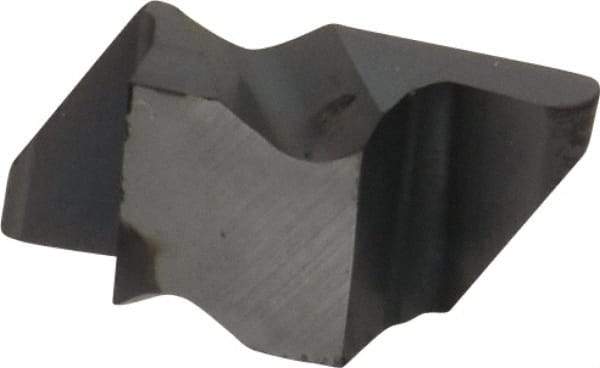 Kennametal - 2031NR K Grade KC5025, 1.58mm Cutting Width Carbide Grooving Insert - 2.79mm Max Depth of Cut, Right Hand, 0.79mm Corner Radius, TiAlN Finish - USA Tool & Supply