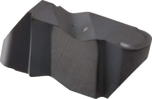 Kennametal - 4125NR K Grade KC5025, 6.35mm Cutting Width Carbide Grooving Insert - 6.35mm Max Depth of Cut, Right Hand, 3.18mm Corner Radius, TiAlN Finish - USA Tool & Supply