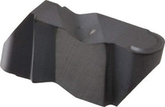 Kennametal - 4125NR K Grade KC5025, 6.35mm Cutting Width Carbide Grooving Insert - 6.35mm Max Depth of Cut, Right Hand, 3.18mm Corner Radius, TiAlN Finish - USA Tool & Supply