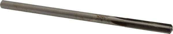 Made in USA - 0.296" Carbide-Tipped 4 Flute Chucking Reamer - Straight Flute, 9/32" Straight Shank, 1-1/2" Flute Length, 6" OAL - USA Tool & Supply