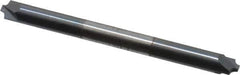 Accupro - 0.035" Radius, 1/8" Mill Diam, 2 Flute Solid Carbide Corner Rounding End Mill - Double End, AlTiN Finish, 1-1/2" OAL, 1/8" Shank Diam - USA Tool & Supply