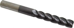 Accupro - 5/8", 4 Flute, Single End, Solid Carbide, 0.06" Corner Radius End Mill - 6" OAL, 40° Helix, Right Hand Flute, 3" LOC, Right Hand Cut - USA Tool & Supply