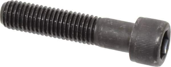 Value Collection - M12x1.75 Metric Coarse Hex Socket Drive, Socket Cap Screw - Grade 12.9 Alloy Steel, Black Oxide Finish, Partially Threaded, 55mm Length Under Head - USA Tool & Supply