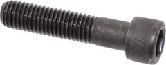 Value Collection - M12x1.75 Metric Coarse Hex Socket Drive, Socket Cap Screw - Grade 12.9 Alloy Steel, Black Oxide Finish, Partially Threaded, 55mm Length Under Head - USA Tool & Supply