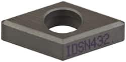 Kennametal - 7.52mm Inscribed Circle, Diamond (Shape) Turning Shim for Indexables - 0.19" Thick, IDSN Shim Style - USA Tool & Supply