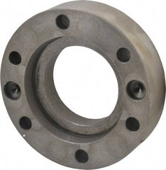BTC - Adapter Back Plate for 10" Diam Self Centering Lathe Chucks - A2-6 Mount, 2.835" Through Hole Diam - USA Tool & Supply