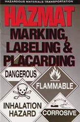 NMC - HazMat Marketing Labeling and Placarding Regulatory Compliance Manual - English, Laboratory Safety Series - USA Tool & Supply