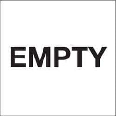 NMC - Empty Shipping Label - 6" High x 6" Wide - USA Tool & Supply