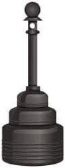 NMC - 4 Gal Polyethylene Cigarette & Cigar Receptacle - 17-1/4" Wide x 43-1/4" High - USA Tool & Supply