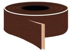 NMC - Brown Solid Color Anti-Slip Vinyl Tape - 2" Wide x 60' Long x 0.02" Thick, General Traffic - USA Tool & Supply