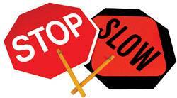 NMC - "Stop", 18" Wide x 18" High, Aluminum Stop & Yield Signs - Octagon, Handheld Mount - USA Tool & Supply