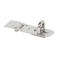 Sugatsune - 1-1/2" Wide, Screw Down Hasp - Stainless Steel - USA Tool & Supply