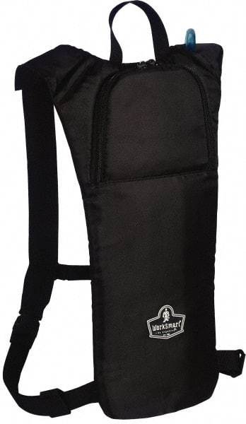 Ergodyne - Black Hydration Backpack with Thermos - 70 Ounce Reservoir Capacity - USA Tool & Supply