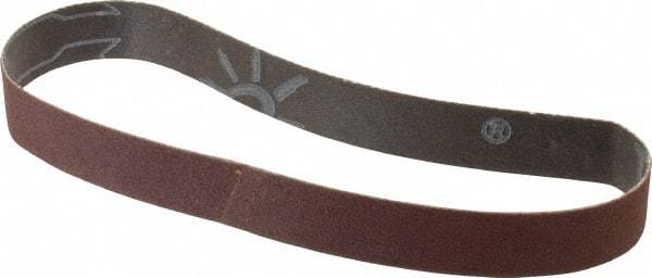 Tru-Maxx - 3/4" Wide x 18" OAL, 180 Grit, Aluminum Oxide Abrasive Belt - Aluminum Oxide, Very Fine, Coated - USA Tool & Supply