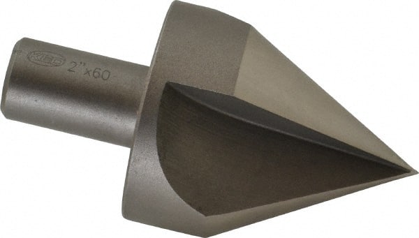 Keo - 2" Head Diam, 3/4" Shank Diam, 3 Flute 60° High Speed Steel Countersink - USA Tool & Supply