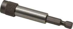 Apex - 1/4" Hex Drive 2-29/32" OAL Hex Bit Holder Bit - 1/4" Hex, Steel - USA Tool & Supply