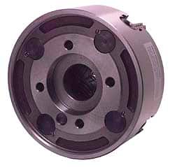 Independent Manual Lathe Chuck: 4-Jaw,  10″ Dia 1,500 Max RPM