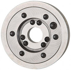 Bison - Adapter Back Plate for 12-1/2" Diam Independent & Self Centering Lathe Chucks - A1/A2-6 Mount, 4.06" Through Hole Diam, 4.19mm ID, 12.52" OD, 1.3" Flange Height - USA Tool & Supply