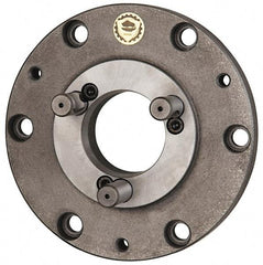 Pratt Burnerd America - Adapter Back Plate for 12" Diam Self Centering Lathe Chucks - L-2 Mount, 3.285" Through Hole Diam, Steel - USA Tool & Supply