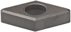 Kennametal - 1/2" Inscribed Circle, Diamond (Shape) Boring Bar Shim for Indexables - 3/16" Thick, IDSN Shim Style, Negative Rake - USA Tool & Supply