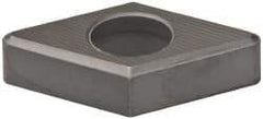 Kennametal - 1/2" Inscribed Circle, Diamond (Shape) Boring Bar Shim for Indexables - 3/16" Thick, IDSN Shim Style, Negative Rake - USA Tool & Supply
