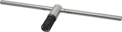 Bison - 20, 25" Chuck Diam Compatibility, Lathe Chuck Key - Compatible with 4-Jaw Chucks, Self Ejecting, 5-33/64" Body Length, 0.748" Actual Key Square Size - USA Tool & Supply