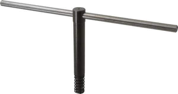Bison - 32, 36, 40, 49" Chuck Diam Compatibility, Lathe Chuck Key - Compatible with 4-Jaw Chucks, Self Ejecting, 10-1/2" Body Length, 0.748" Actual Key Square Size - USA Tool & Supply