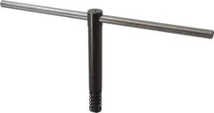Bison - 32, 36, 40, 49" Chuck Diam Compatibility, Lathe Chuck Key - Compatible with 4-Jaw Chucks, Self Ejecting, 10-1/2" Body Length, 0.748" Actual Key Square Size - USA Tool & Supply