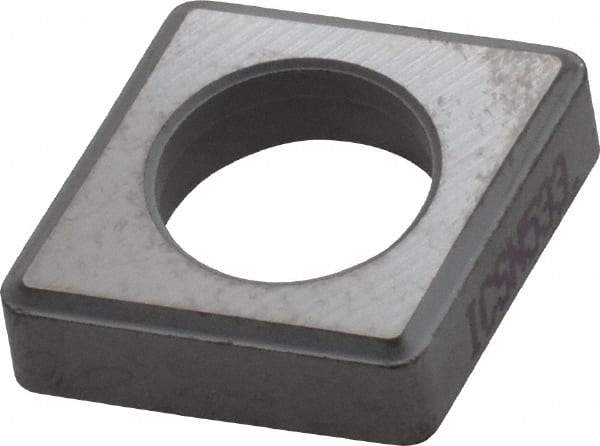 Kennametal - 5/8" Inscribed Circle, Diamond (Shape) Boring Bar & Turning Shim for Indexables - 3/16" Thick, ICSN Shim Style, Negative Rake - USA Tool & Supply