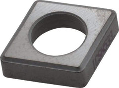 Kennametal - 5/8" Inscribed Circle, Diamond (Shape) Boring Bar & Turning Shim for Indexables - 3/16" Thick, ICSN Shim Style, Negative Rake - USA Tool & Supply