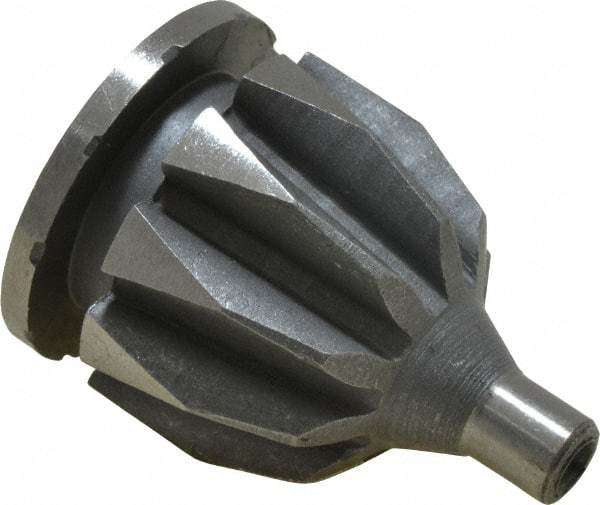 Bison - Cast Iron Lathe Chuck Pinion - 4" Chuck Diam Compatible, 0.98" OD - USA Tool & Supply