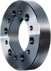 Pratt Burnerd America - Adapter Back Plate for 8" Diam Self Centering Lathe Chucks - A1/A2-5 Mount, 2-1/4" Through Hole Diam, Steel - USA Tool & Supply