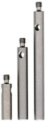 Fowler - M2 Female and Male Connection, 3mm Stem Diameter, Stainless Steel, CMM Stylus Extension - 40mm Overall Length, 4mm Outer Diameter, For Use with CMM Touch Trigger Probes - USA Tool & Supply