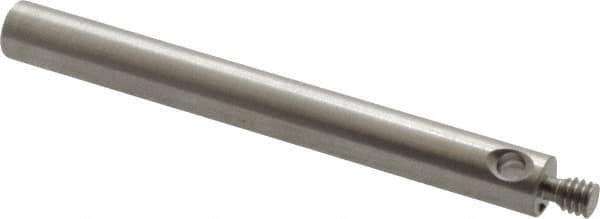 Fowler - M2 Female and Male Connection, 3mm Stem Diameter, Stainless Steel, CMM Stylus Extension - 30mm Overall Length, 4mm Outer Diameter, For Use with CMM Touch Trigger Probes - USA Tool & Supply