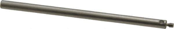 Fowler - M2 Female and Male Connection, 2mm Stem Diameter, Stainless Steel, CMM Stylus Extension - 60mm Overall Length, 4mm Outer Diameter, For Use with CMM Touch Trigger Probes - USA Tool & Supply