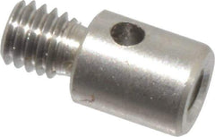 Fowler - M3 Female, M2 Male, Stainless Steel, CMM Thread Adapter - 5mm Long - USA Tool & Supply