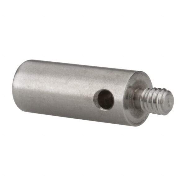 Fowler - M3 Female, M2 Male, Stainless Steel, CMM Thread Adapter - 10mm Long - USA Tool & Supply