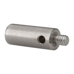 Fowler - M3 Female, M2 Male, Stainless Steel, CMM Thread Adapter - 10mm Long - USA Tool & Supply