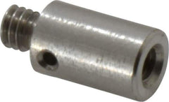 Fowler - M3 Female, M4 Male, Stainless Steel, CMM Thread Adapter - 10mm Long - USA Tool & Supply