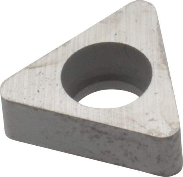 Kennametal - 3/8" Inscribed Circle, Triangle Boring Bar Shim for Indexables - 3/16" Thick, ITSN Shim Style, Negative Rake - USA Tool & Supply