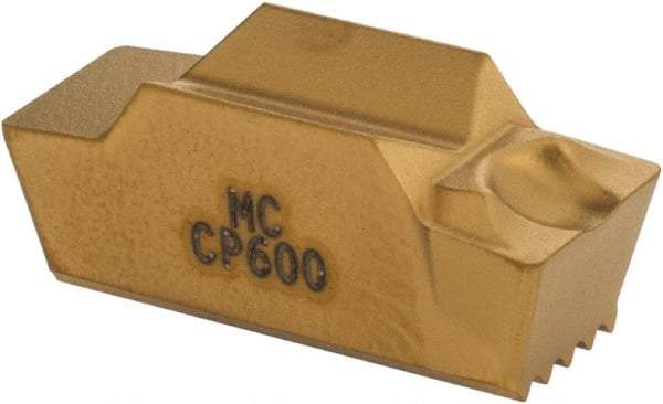 Seco - LCMR, 0.236" Cutting Width, MC, CP600 Grade, Single End Multi-Directional Turning Insert - TiAlN, TiN Coated - USA Tool & Supply
