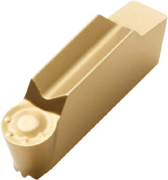 Seco - LCMR, 0.197" Cutting Width, MP, CP500 Grade, Single End Multi-Directional Turning Insert - TiAlN, TiN Coated - USA Tool & Supply