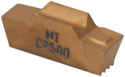 Seco - LCMR, 0.197" Cutting Width, MT, CP500 Grade, Single End Multi-Directional Turning Insert - TiAlN, TiN Coated - USA Tool & Supply