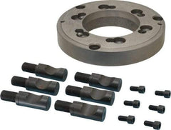 Interstate - Adapter Back Plate for 8" Diam Lathe Chucks - D1-6 Mount - USA Tool & Supply