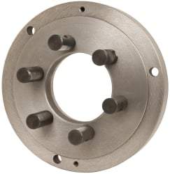 Interstate - Adapter Back Plate for 10" Diam Lathe Chucks - D1-6 Mount - USA Tool & Supply